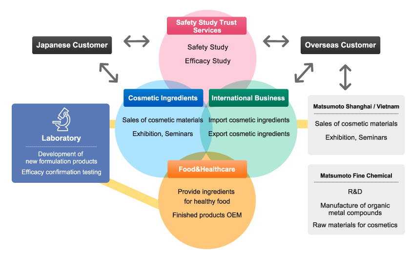 Matsumoto Trading Co., Ltd. ― Business Chart