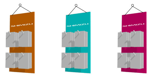 清水産業の紐かけフックタイプ(ハンガーディスプレイ)