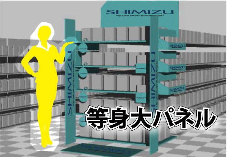 等身大パネル