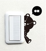 ウォールステッカースイッチデザイン例