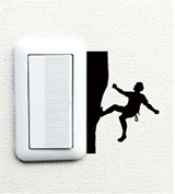 ウォールステッカースイッチデザイン例