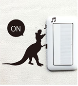 ウォールステッカースイッチデザイン例