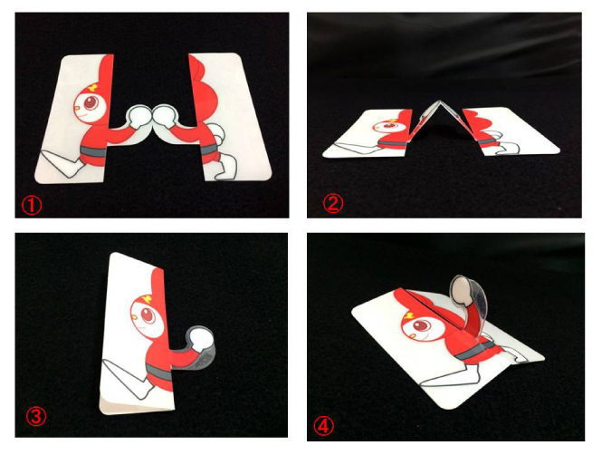 ウォールステッカー（フック）の展開例